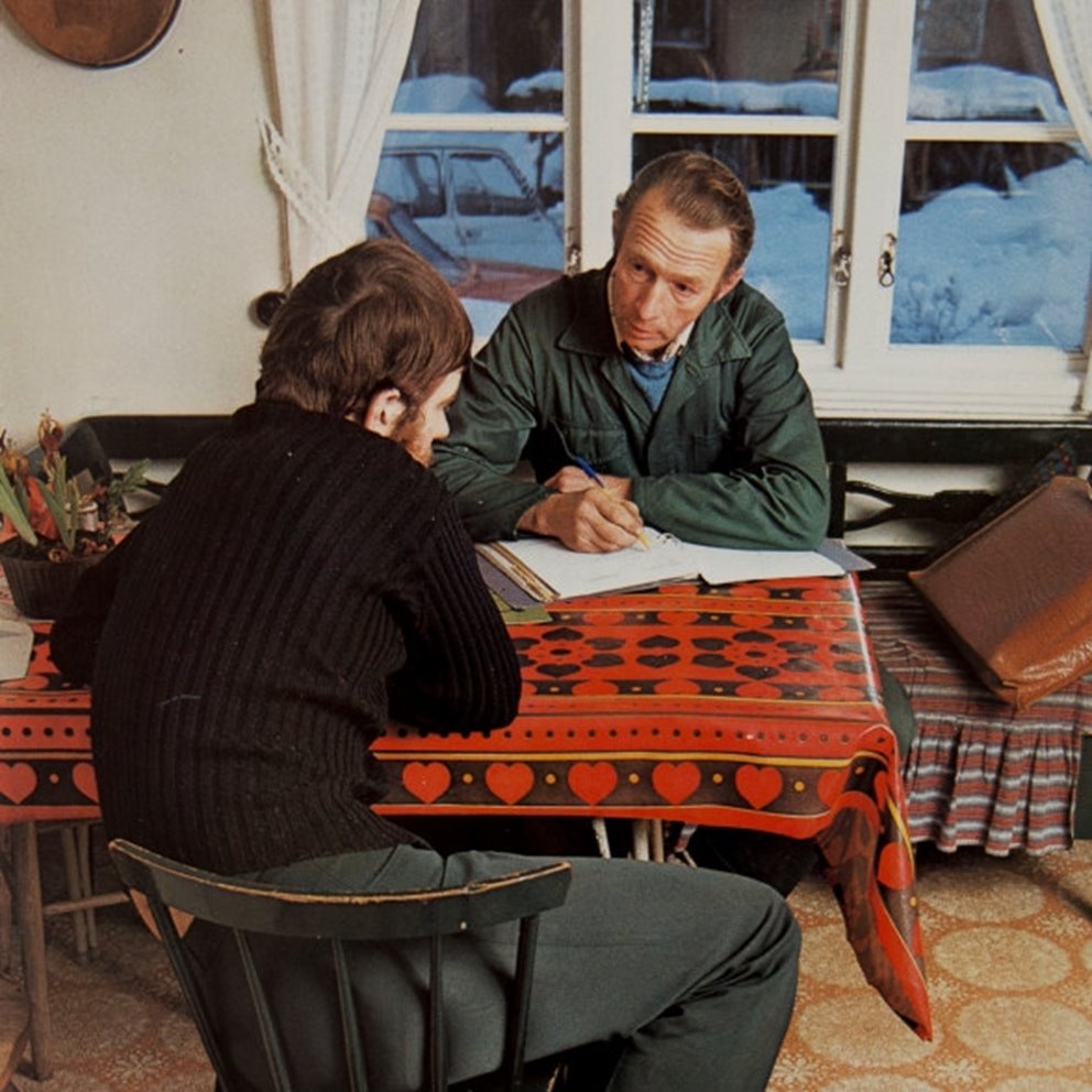 Medlem och skogsinspektor 1977.