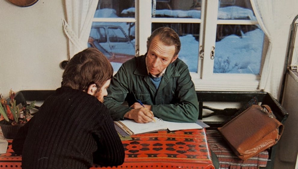 Medlem och skogsinspektor 1977.