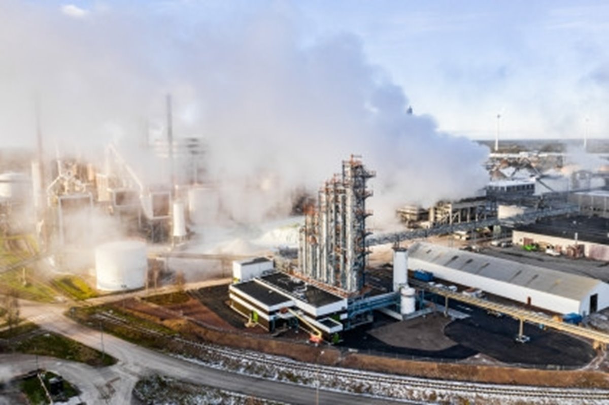 Södra's biomethanol plant in Mönsterås