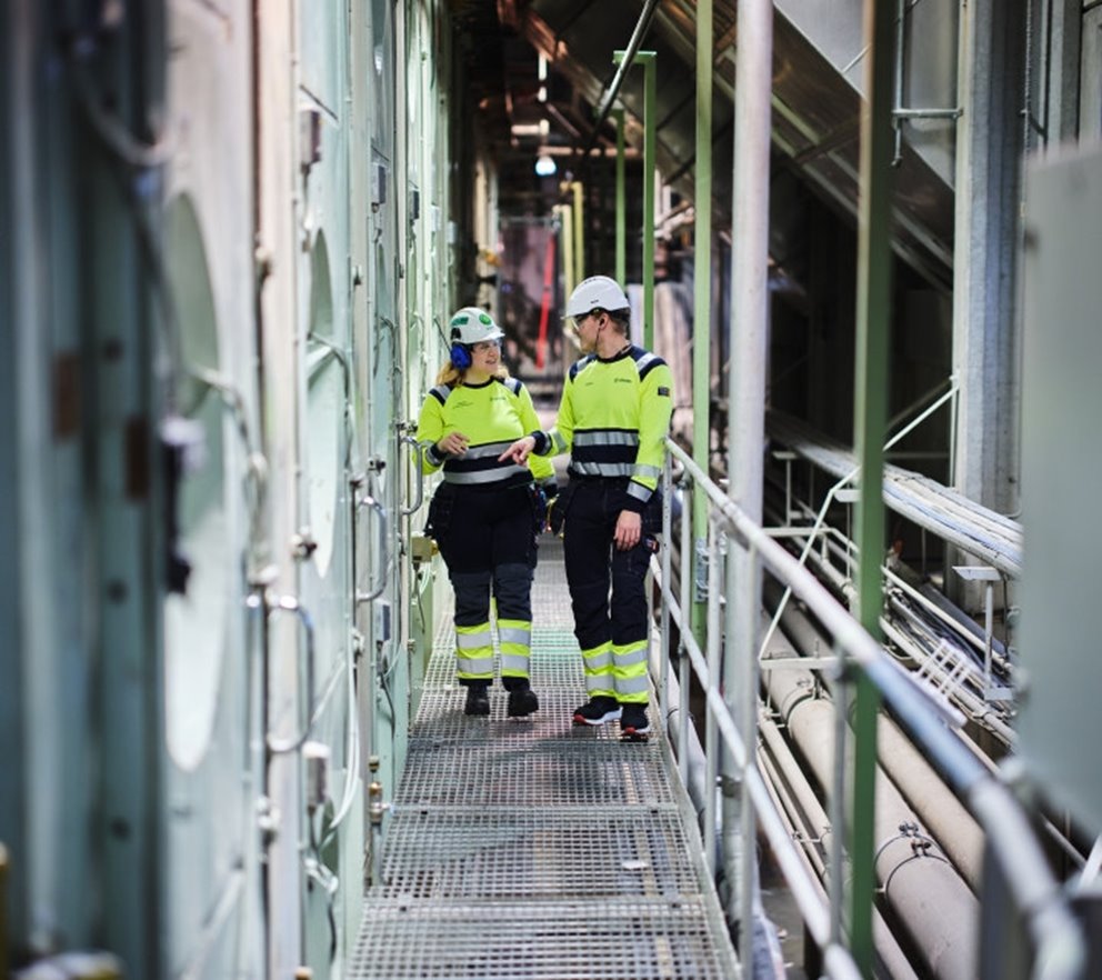 Medarbetare på Södra Cell Mörrum