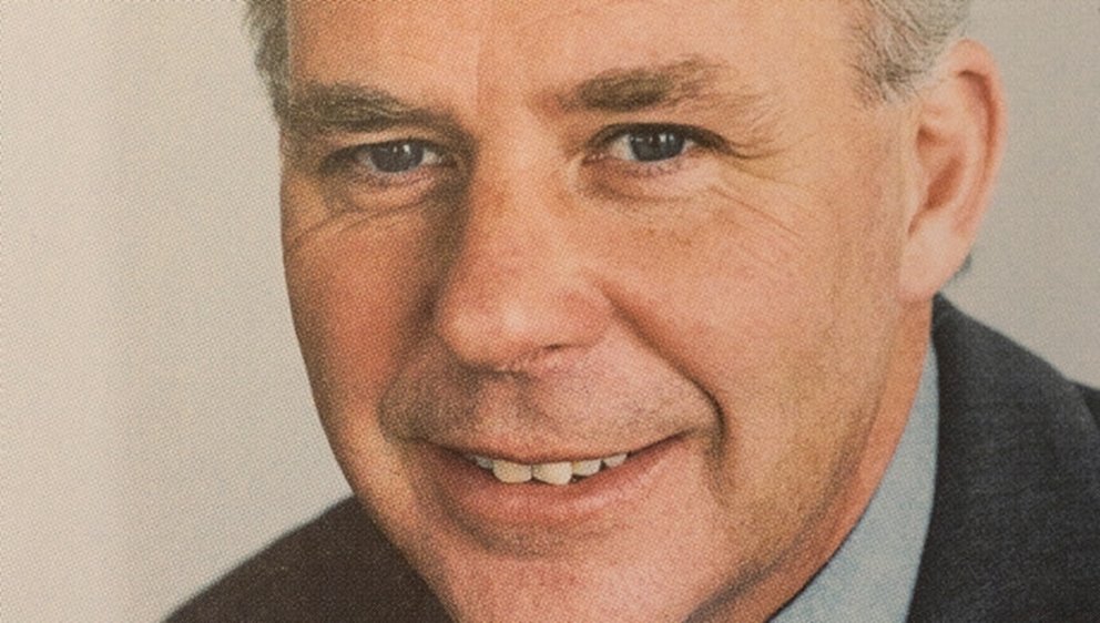 Helge Eklund VD / koncernchef i Södra 1995-1998 Helge Eklund, vd för Södra 1995-1998.