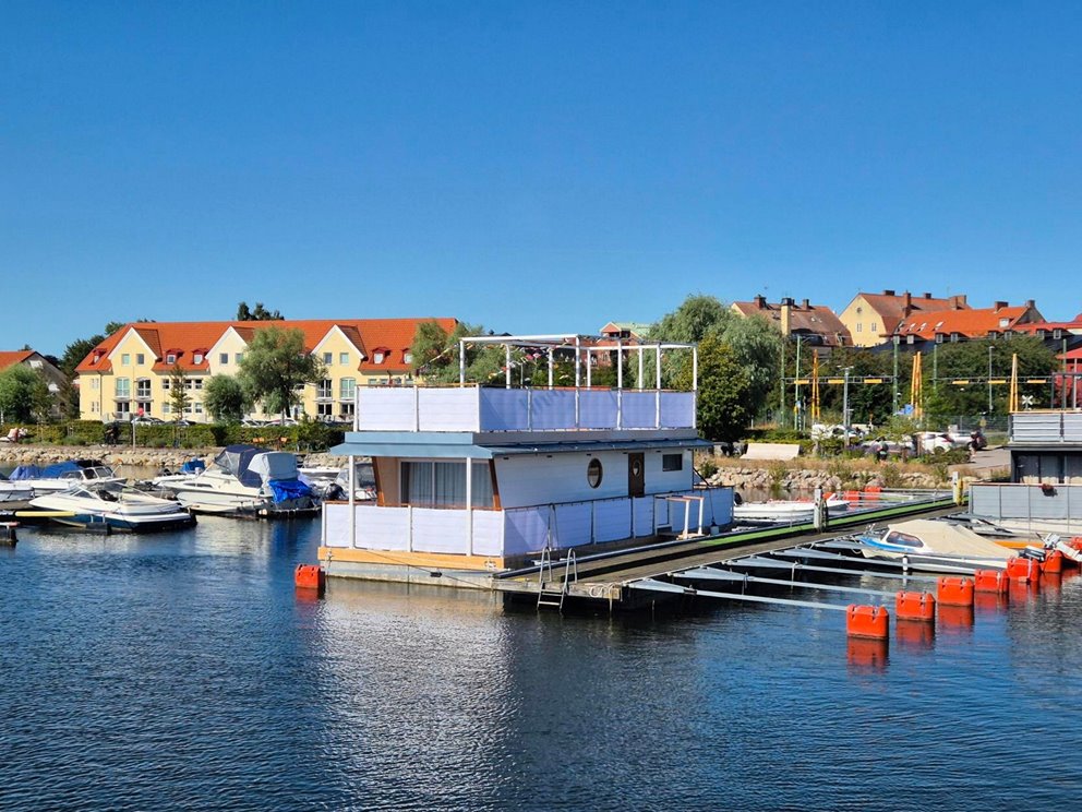Husbåten Märta med stomme i KL-trä