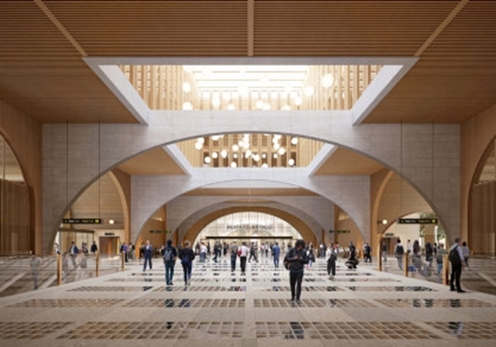 Visionsbild Göteborg Grand Central, GGC