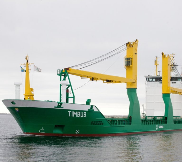 Fartyg med Biometanol från skogen