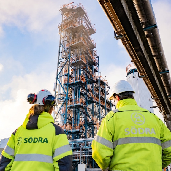 Biomethanol factory Södra Sweden