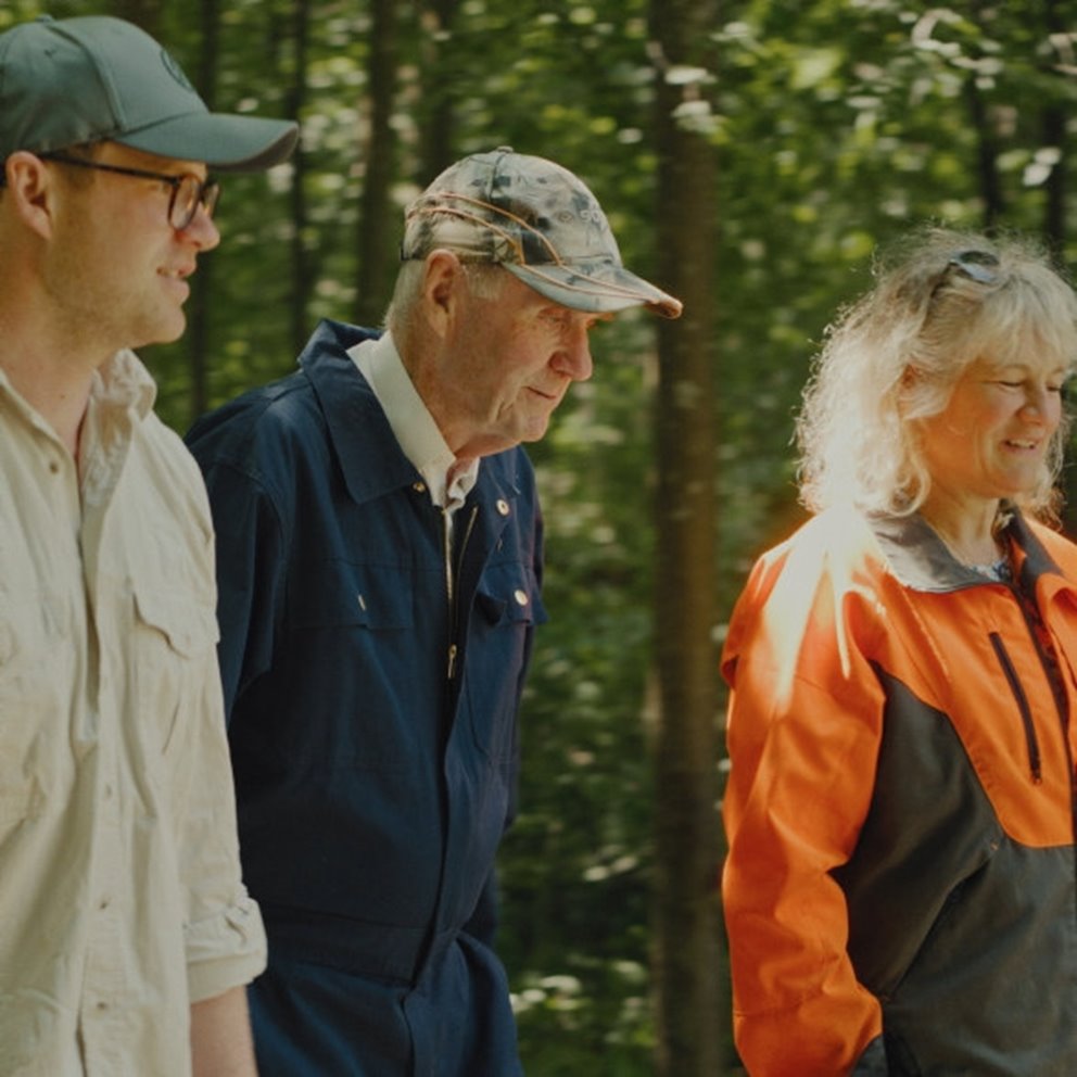 Bilder från filmen om Familjeskogsbruken
Henrik, Carl och My von Friesendorff