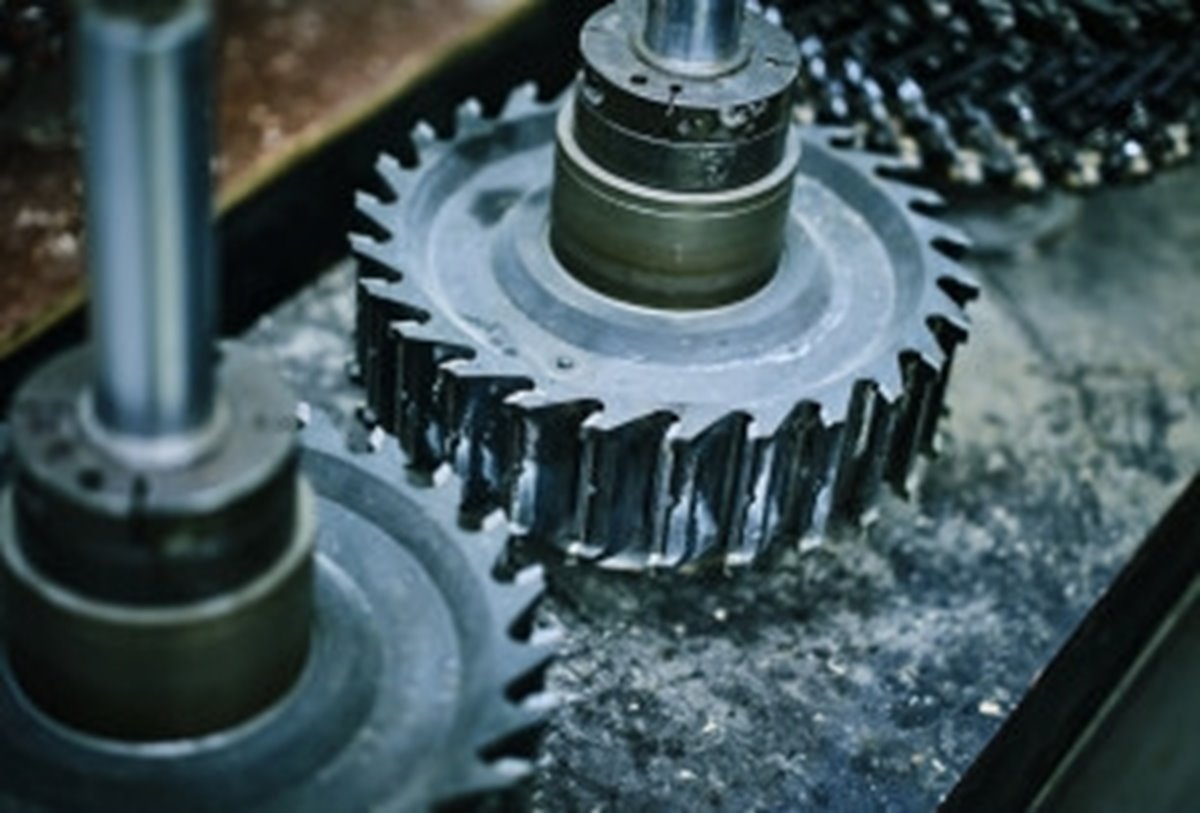 Kugghjul från Södras anläggning