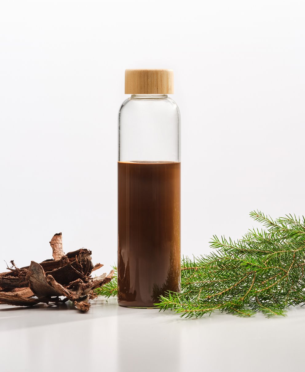 Flaska med biometanol