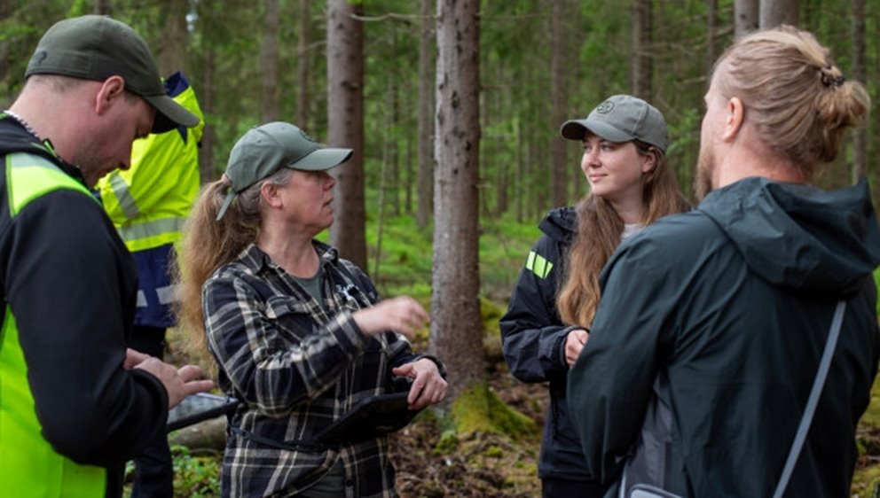 Fälttester av den nya planläggarappen. 28 maj 2025