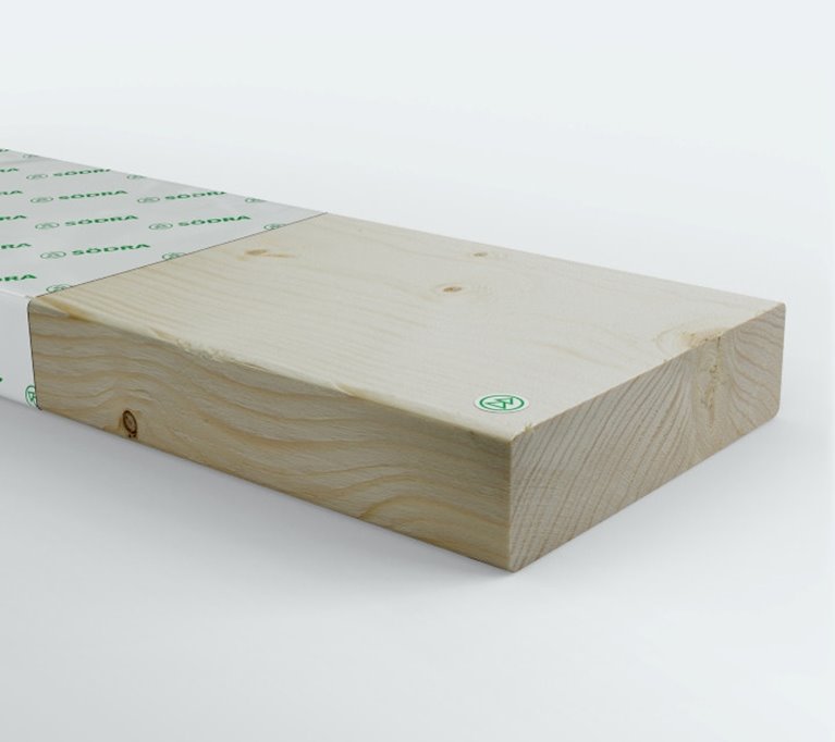 Konstruktionsvirke C24 gran 45x170