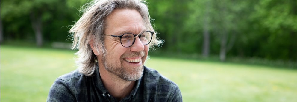 Henrik Holmberg intervjuad i Södragården.