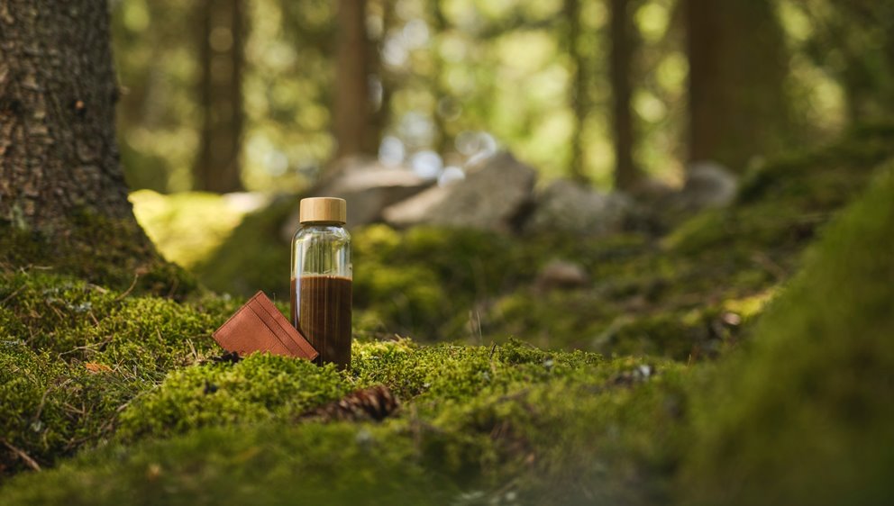Produkter för Bioproducts i skogen läder som kan göras av tannin