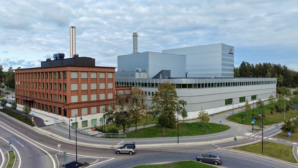 Arvid nordquist kafferosteri i Järfälla har stomme i KL-trä