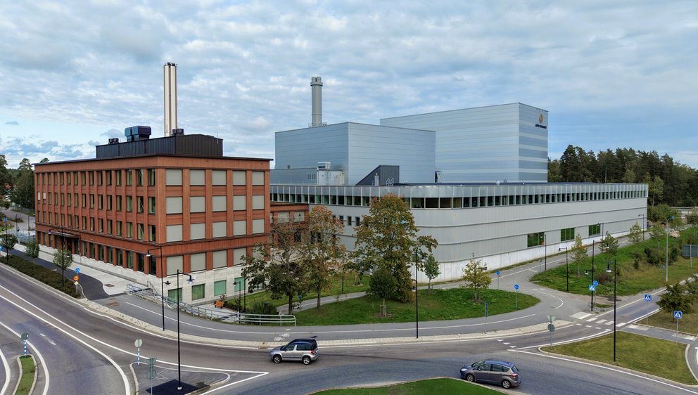 Arvid nordquist kafferosteri i Järfälla har stomme i KL-trä