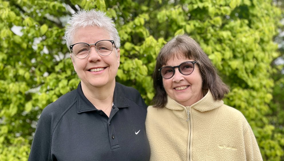 Catarina Brandt och Elisabeth Öhrnberg Karlsson, nöjda kunder av skogsägaravtalet