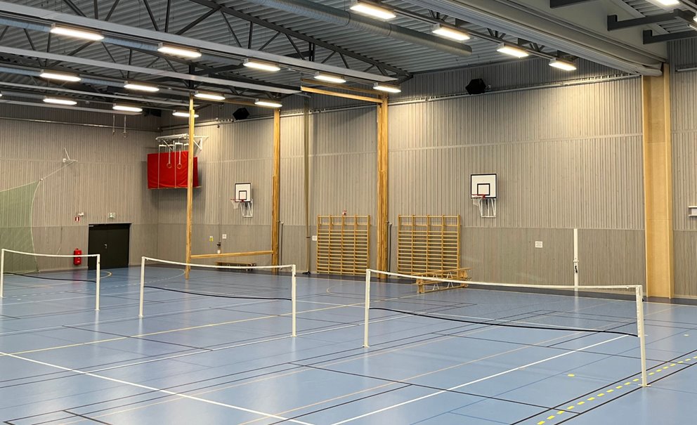 Västerstrandsskolans gymnastiksal