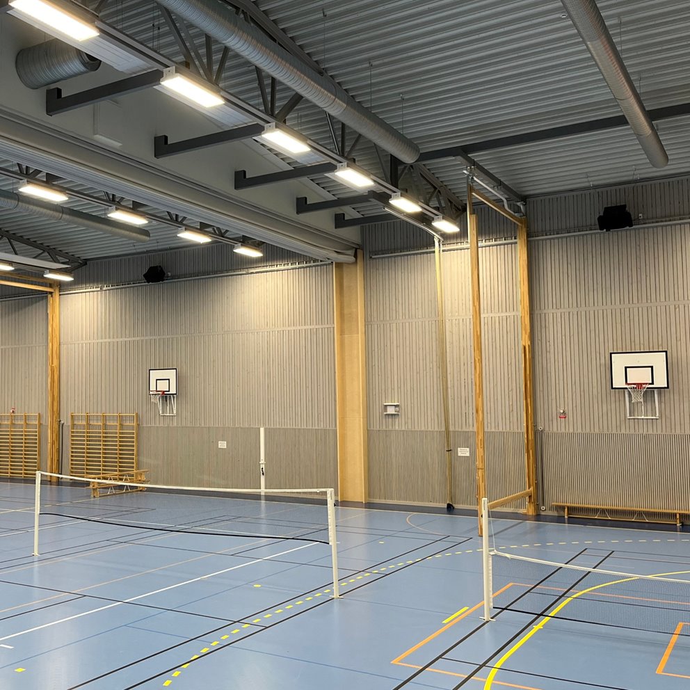 Västerstrandsskolans gymnastiksal