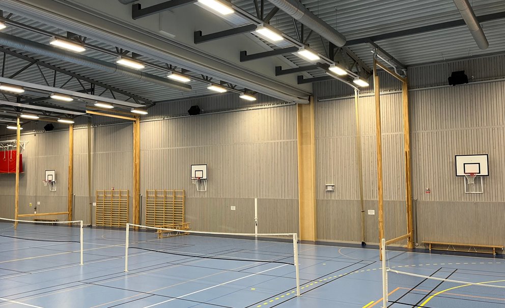Västerstrandsskolans gymnastiksal
