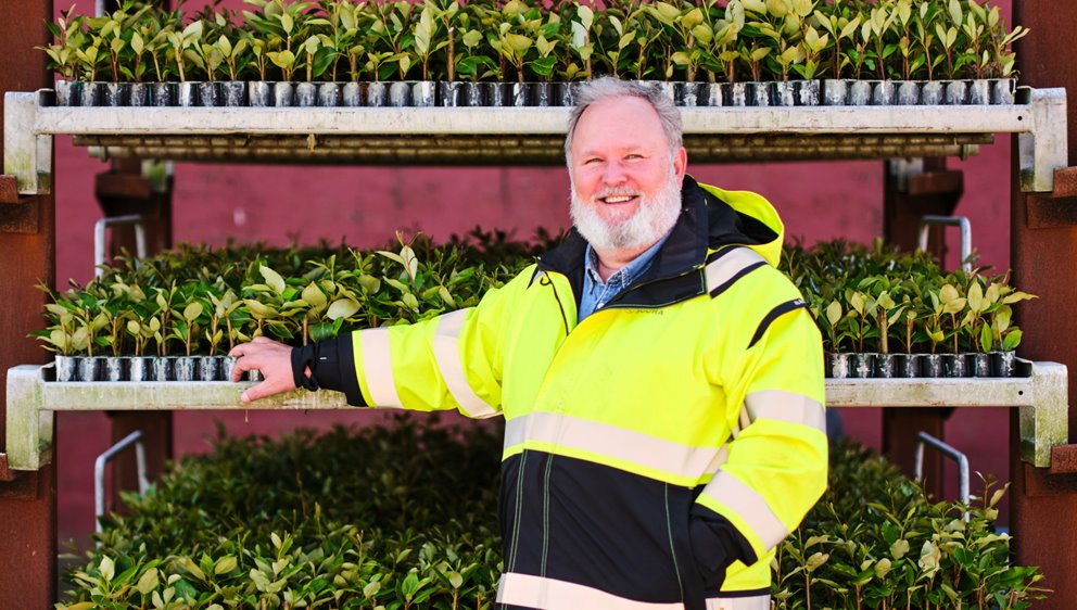 Fotografering plantskolan i Falkenberg.
Michael Wallberg