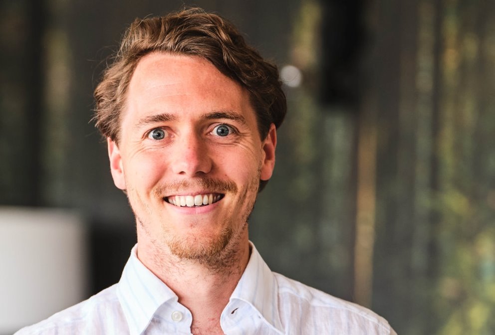 Medarbetare på huvudkontoret i Växjö Viktor Odenbrink sales manager